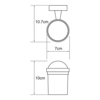 Wasserkraft Isen K-4028 Подстаканник стеклянный